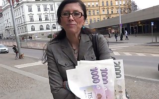 Czech MILF Secretary Picked up and Fucked