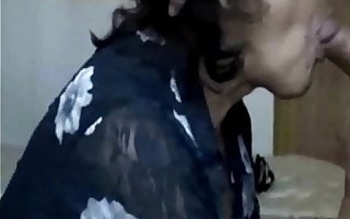 Cumming in mouth of my mature bitch. Amateur older